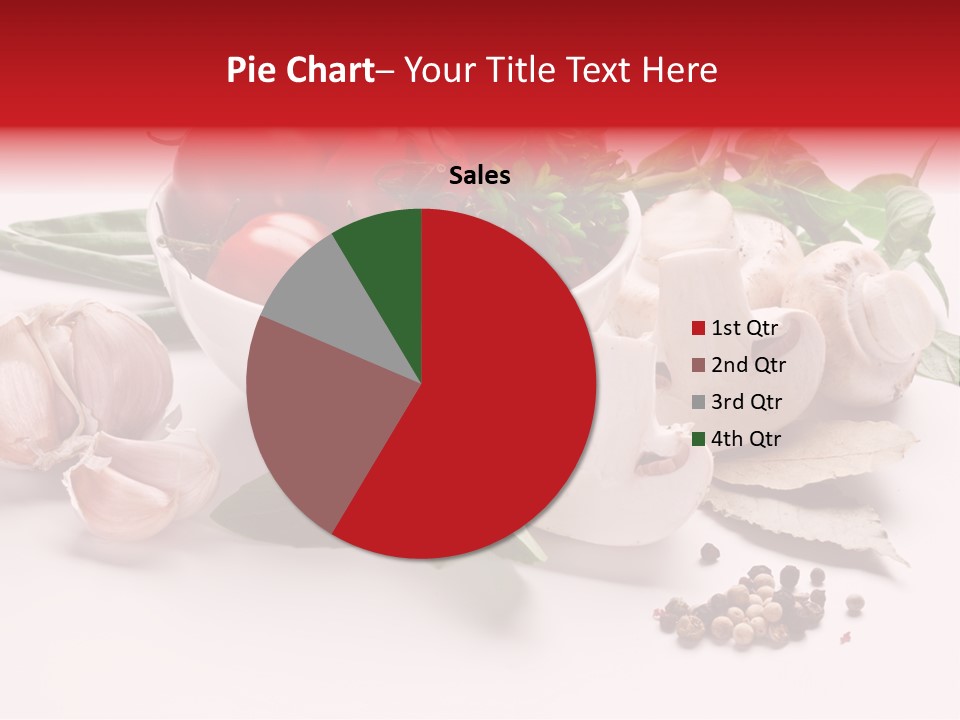 Onion Dish Ripe PowerPoint Template