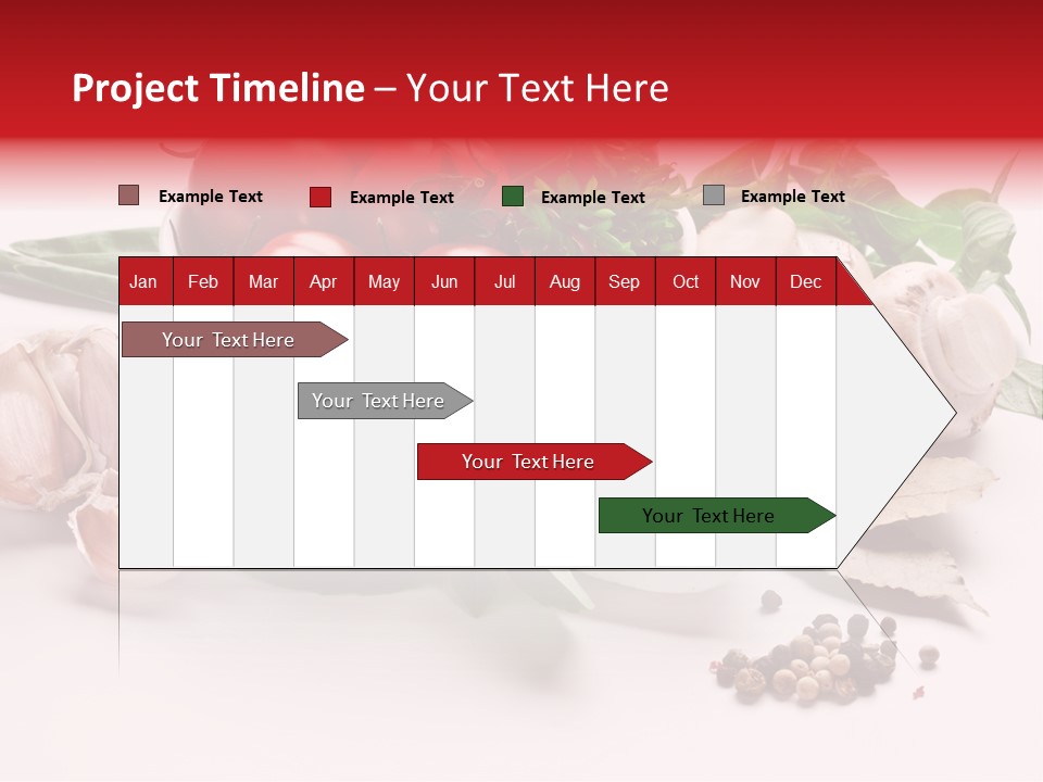 Onion Dish Ripe PowerPoint Template