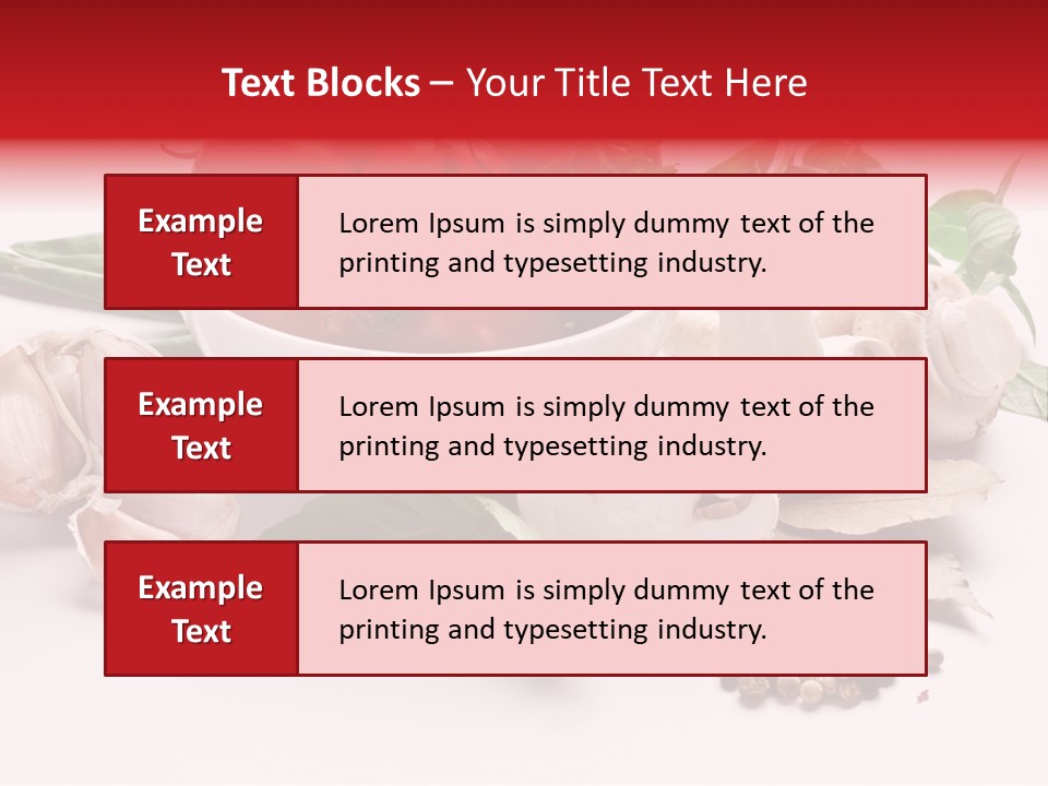 Onion Dish Ripe PowerPoint Template