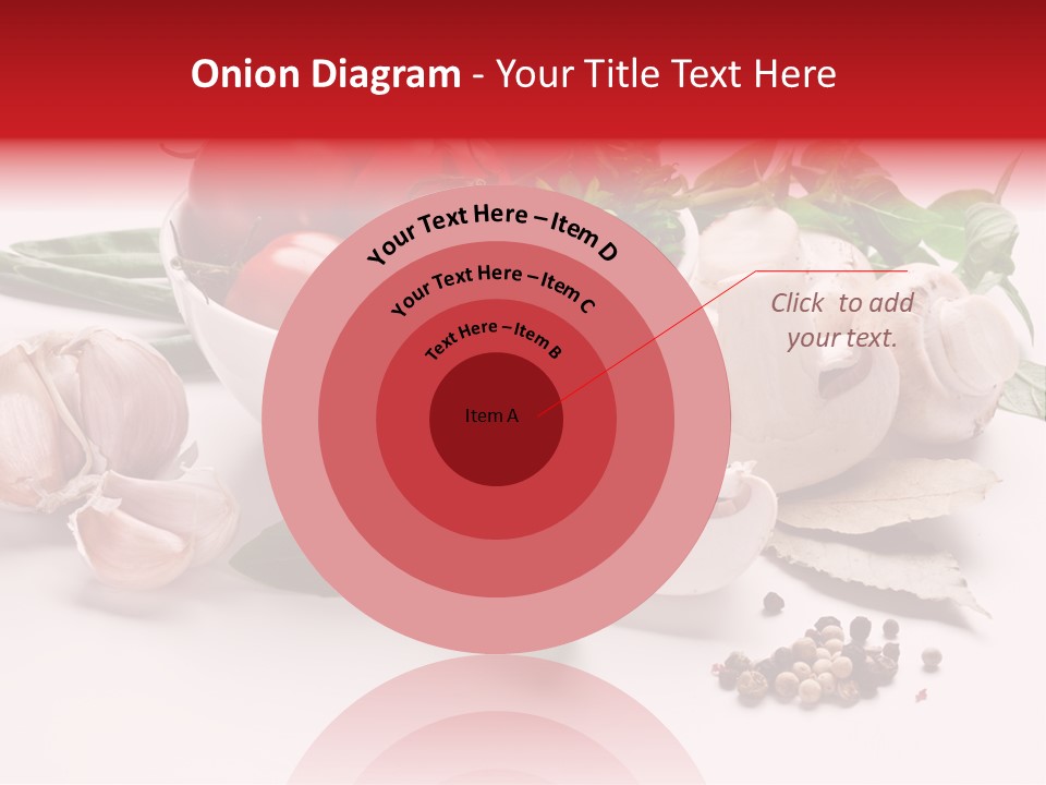 Onion Dish Ripe PowerPoint Template