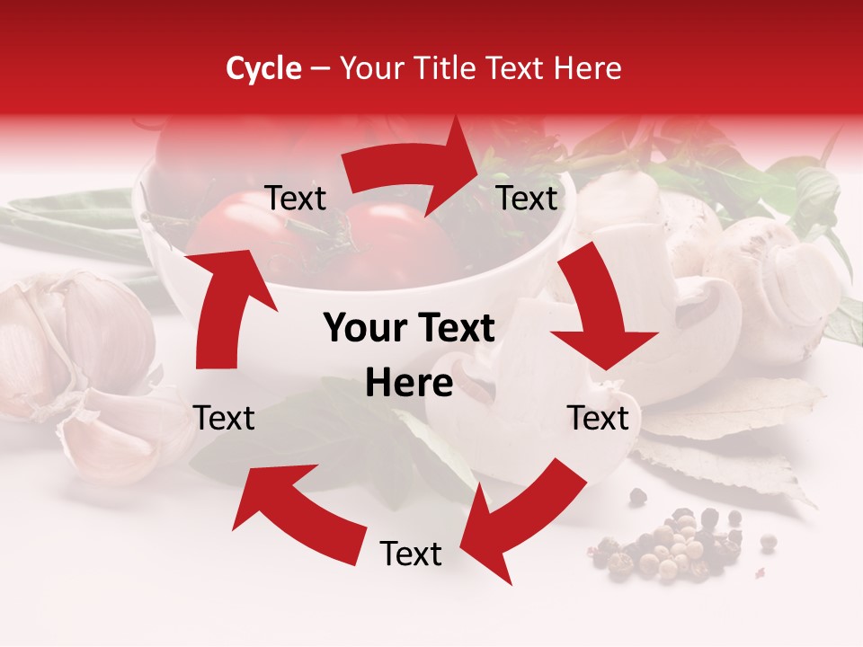 Onion Dish Ripe PowerPoint Template