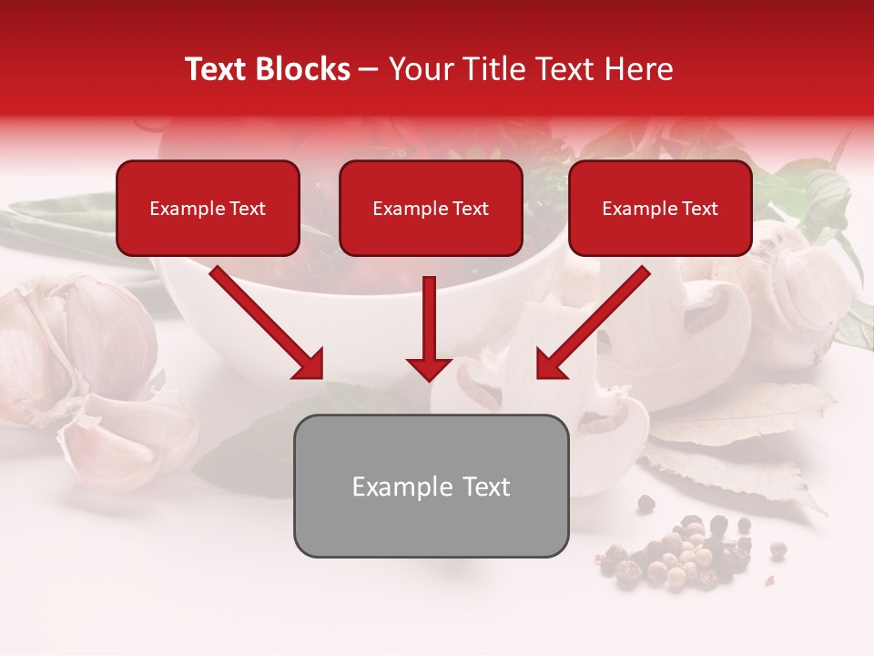 Onion Dish Ripe PowerPoint Template
