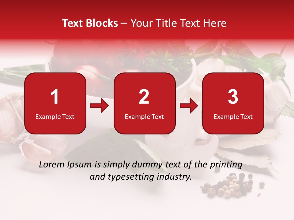 Onion Dish Ripe PowerPoint Template