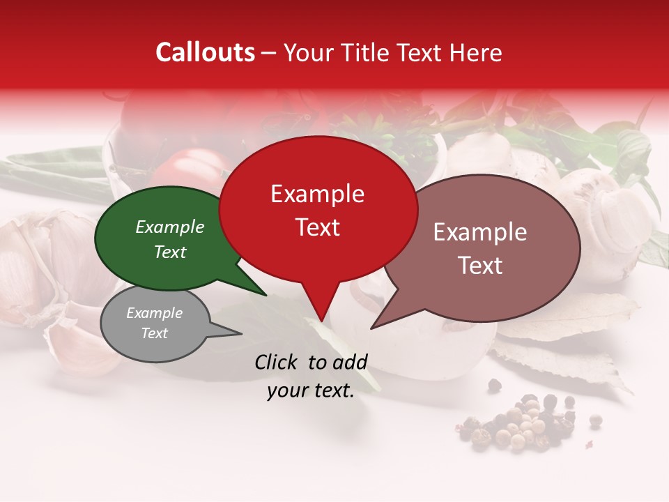 Onion Dish Ripe PowerPoint Template