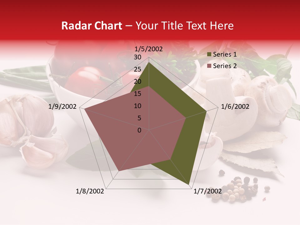 Onion Dish Ripe PowerPoint Template