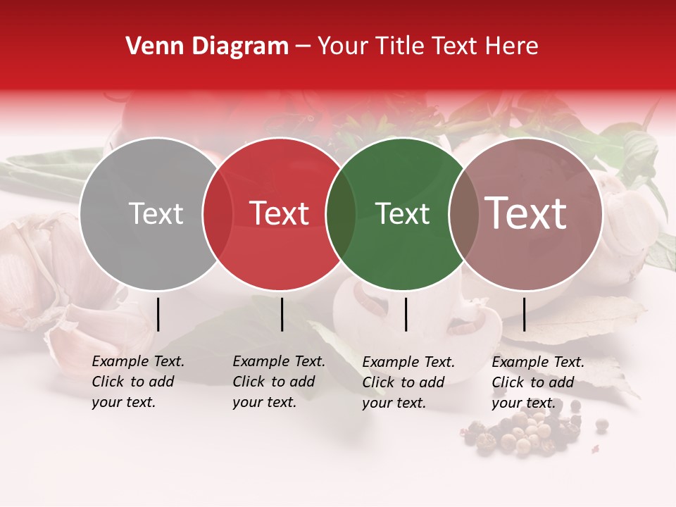 Onion Dish Ripe PowerPoint Template