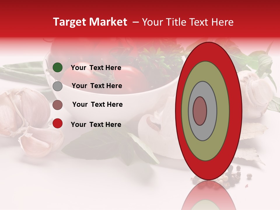 Onion Dish Ripe PowerPoint Template