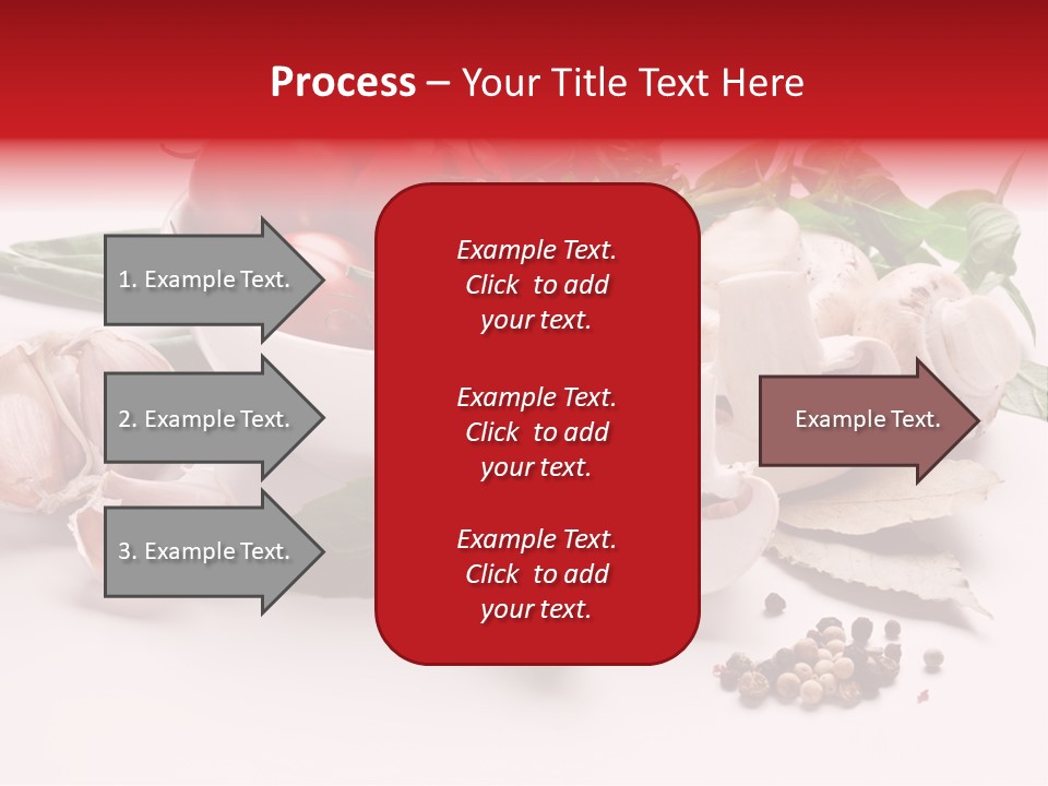 Onion Dish Ripe PowerPoint Template