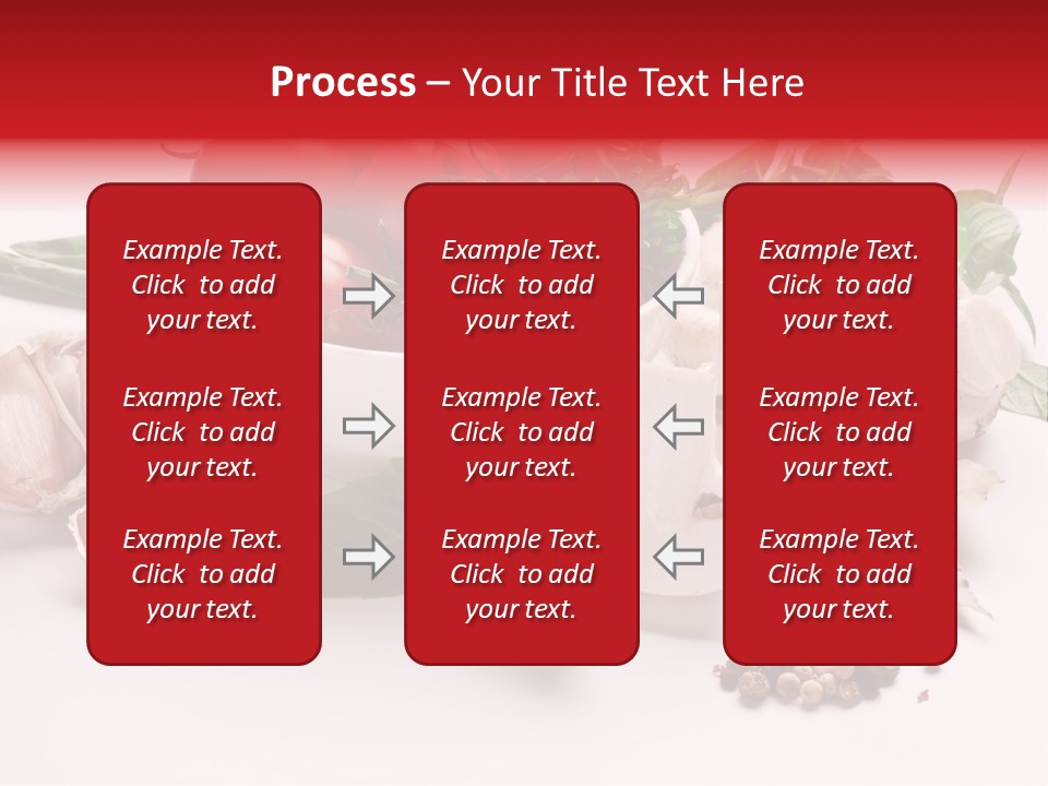 Onion Dish Ripe PowerPoint Template