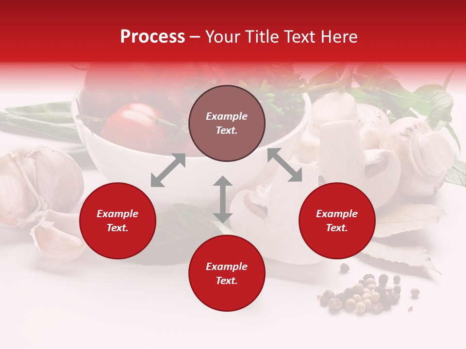 Onion Dish Ripe PowerPoint Template