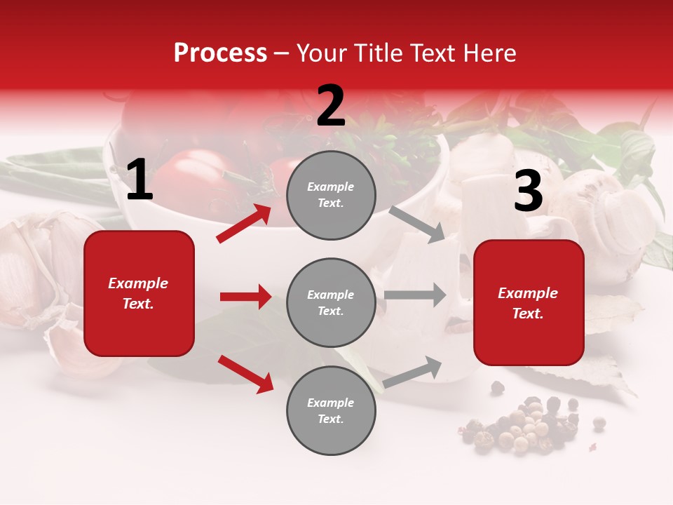 Onion Dish Ripe PowerPoint Template