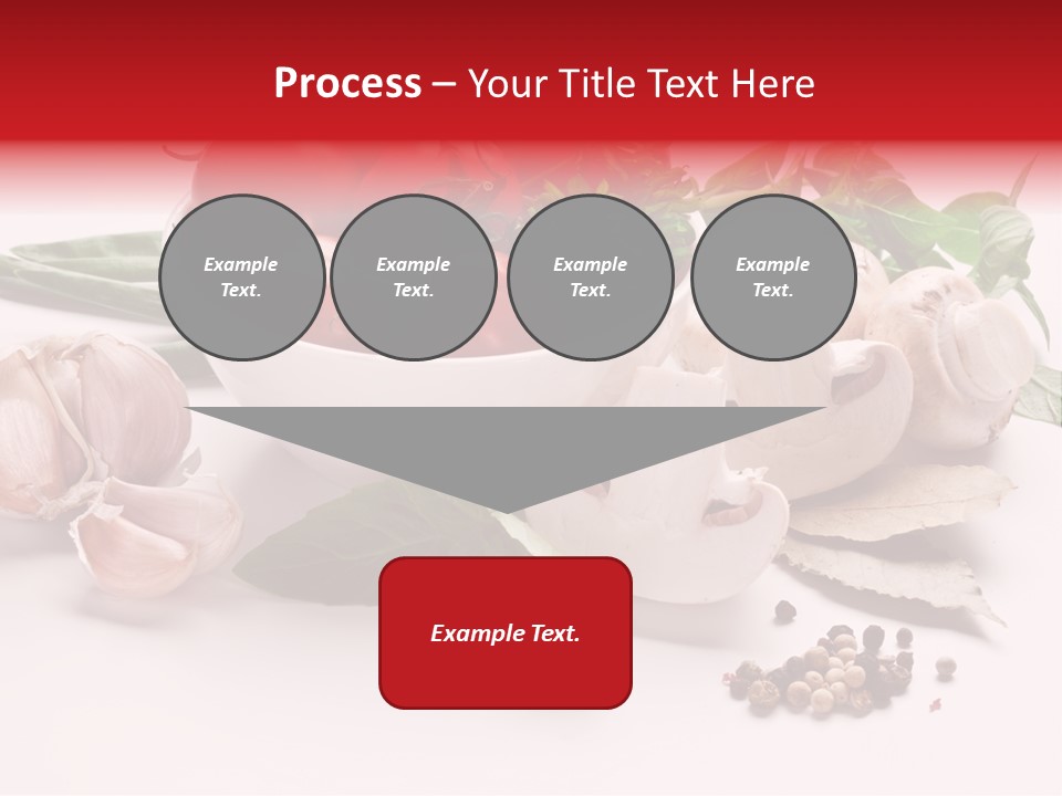 Onion Dish Ripe PowerPoint Template