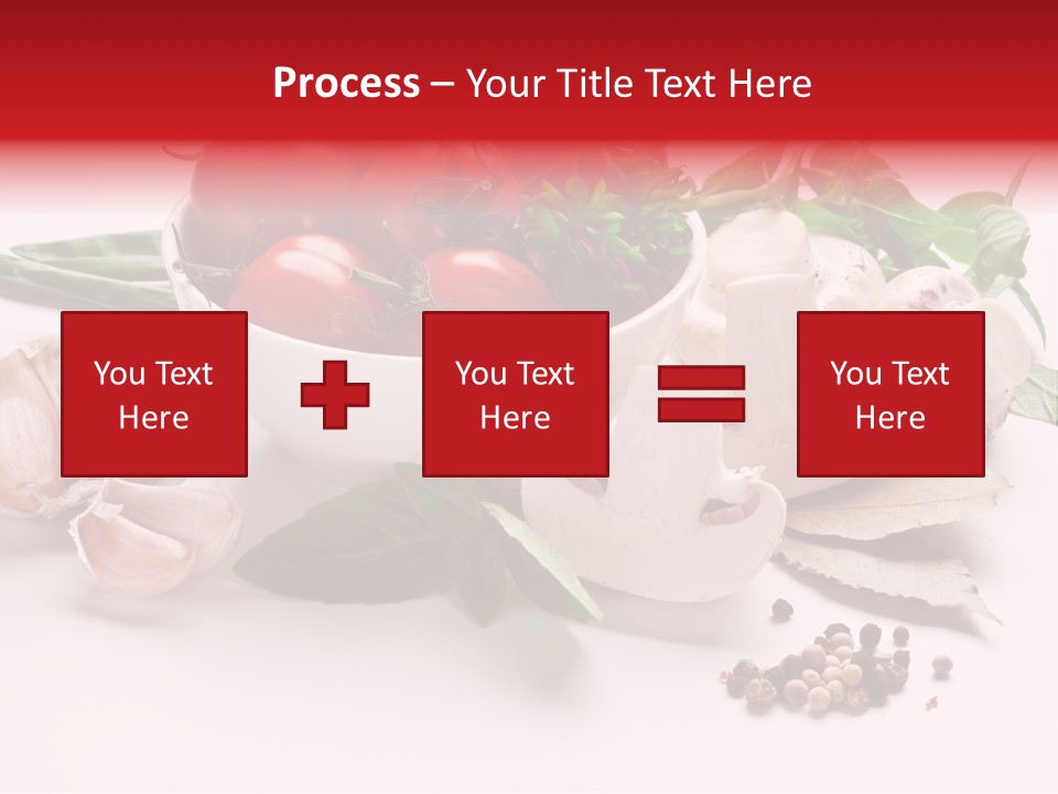 Onion Dish Ripe PowerPoint Template