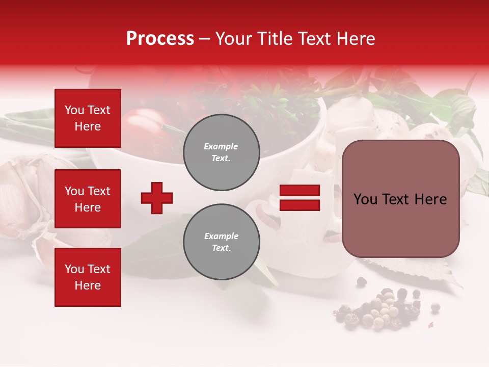 Onion Dish Ripe PowerPoint Template