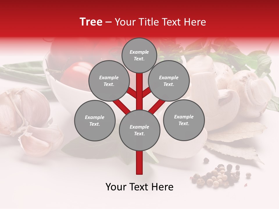 Onion Dish Ripe PowerPoint Template