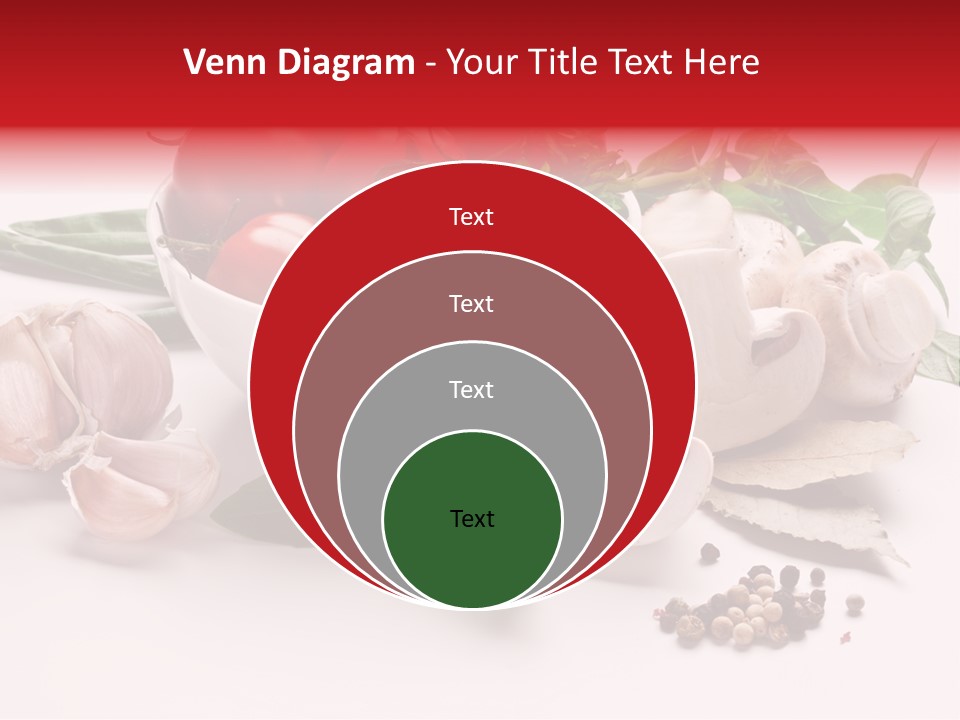Onion Dish Ripe PowerPoint Template