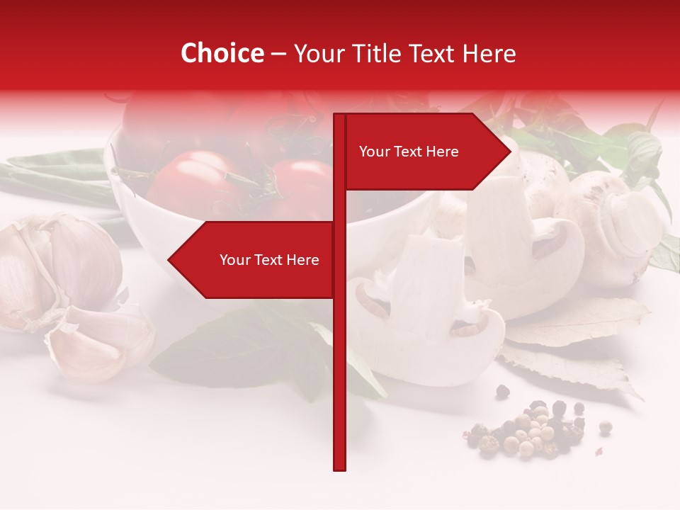 Onion Dish Ripe PowerPoint Template