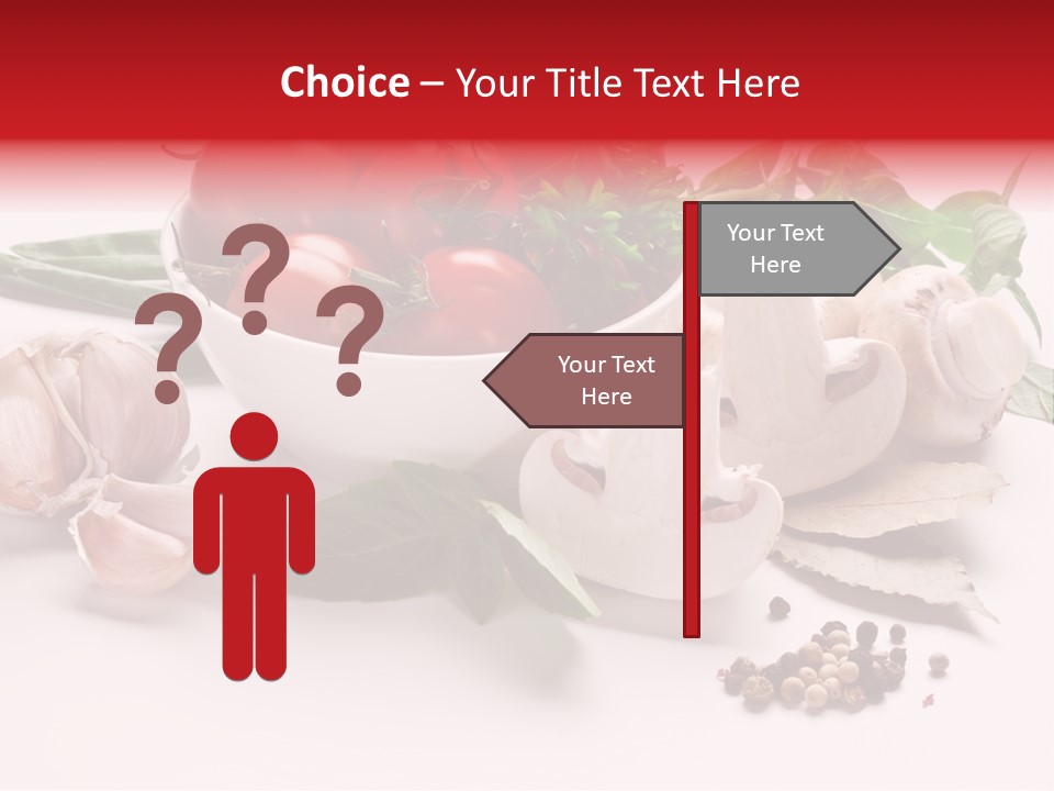 Onion Dish Ripe PowerPoint Template