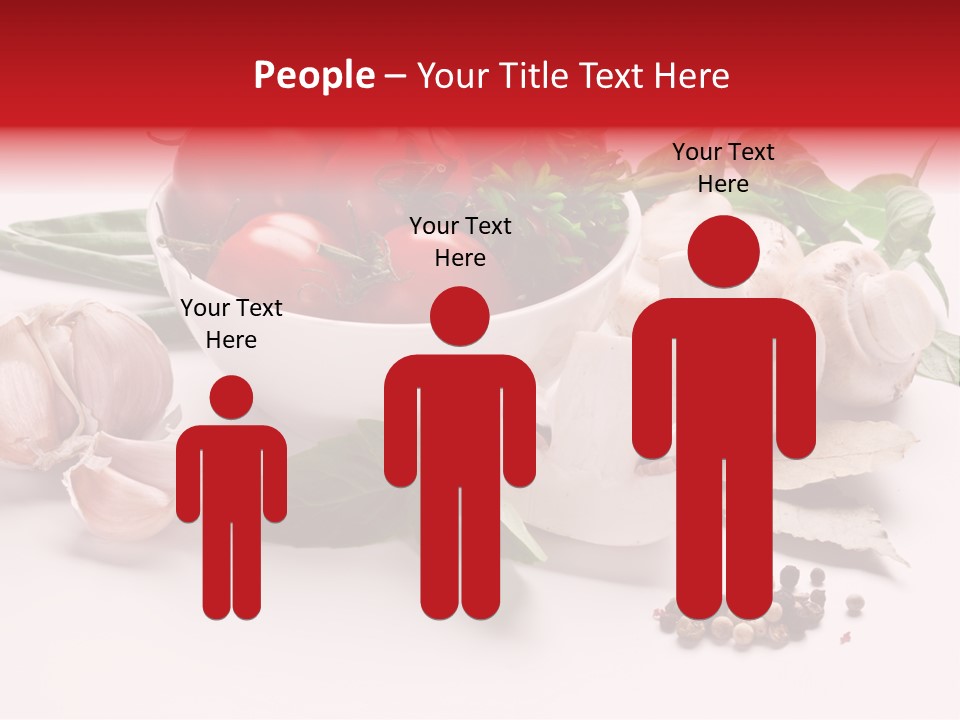 Onion Dish Ripe PowerPoint Template