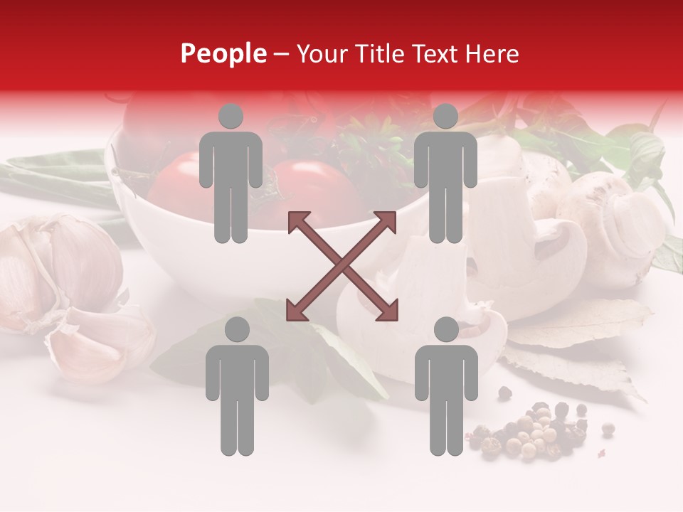 Onion Dish Ripe PowerPoint Template
