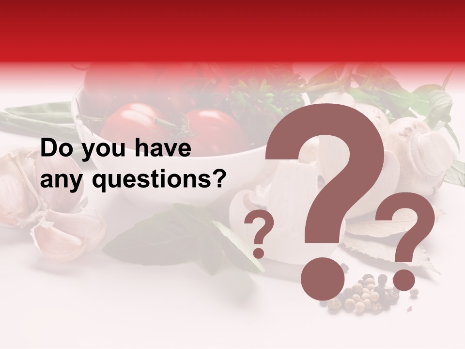 Onion Dish Ripe PowerPoint Template