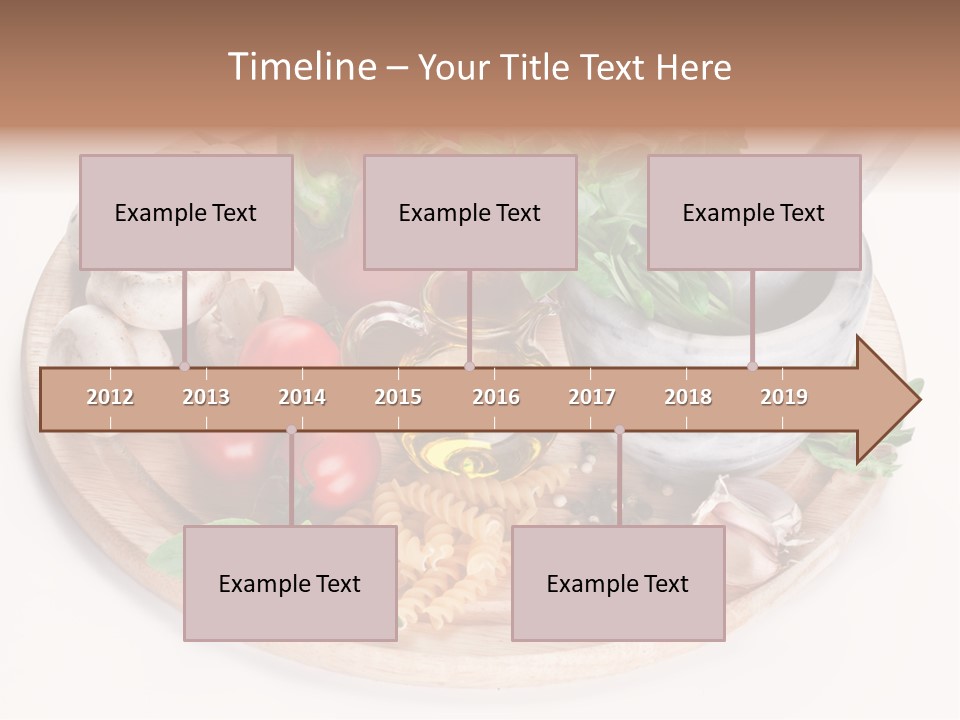 Organic Salad Antioxidant PowerPoint Template