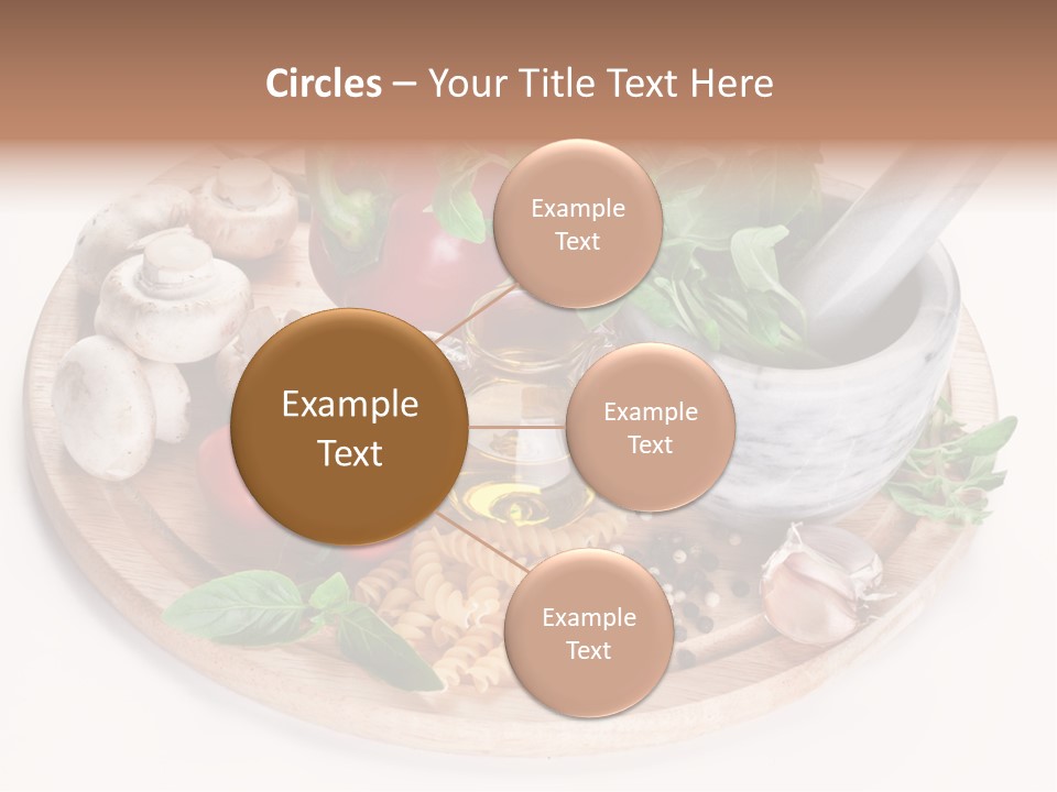 Organic Salad Antioxidant PowerPoint Template