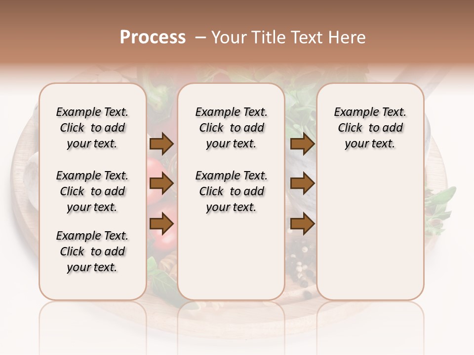 Organic Salad Antioxidant PowerPoint Template