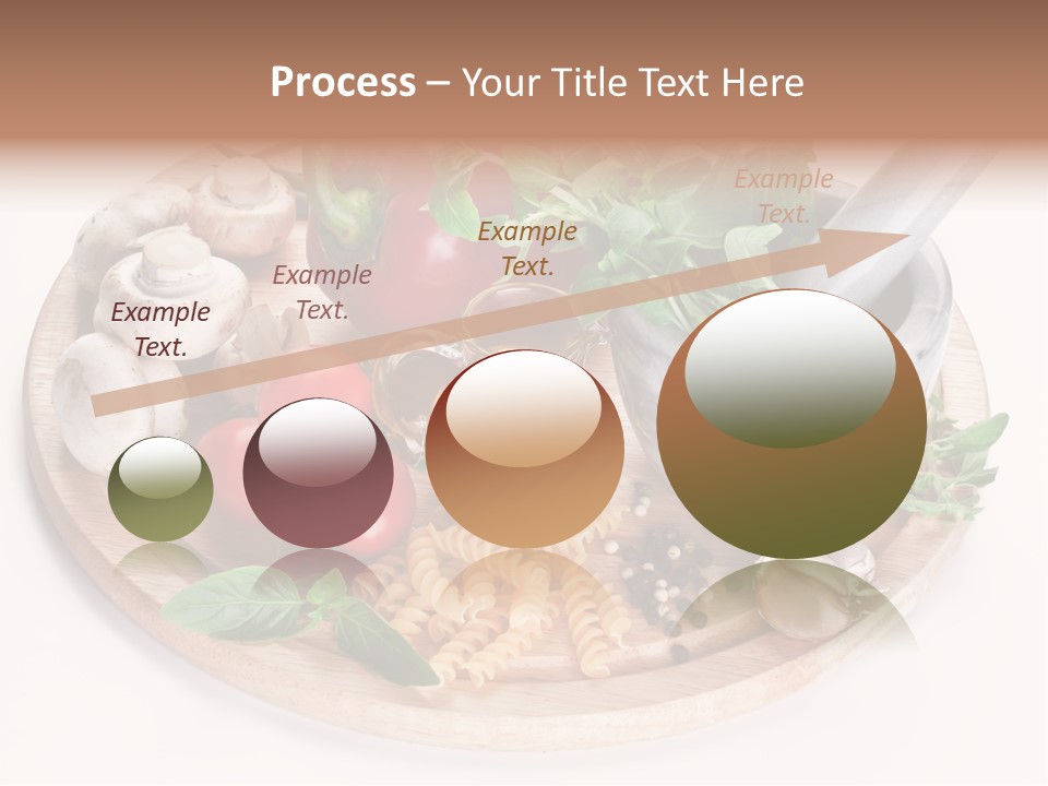 Organic Salad Antioxidant PowerPoint Template