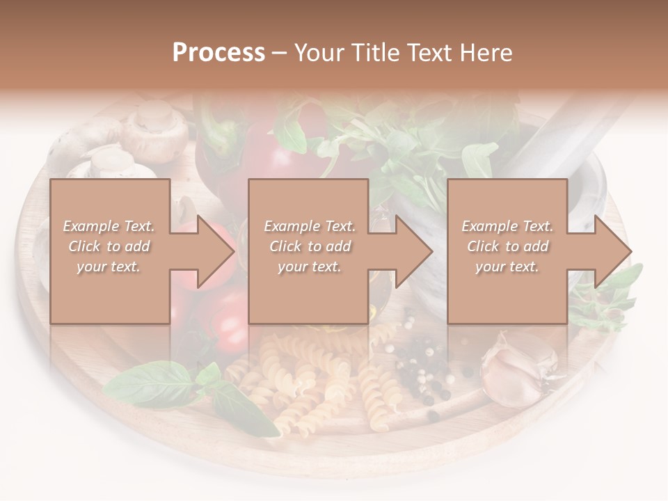 Organic Salad Antioxidant PowerPoint Template