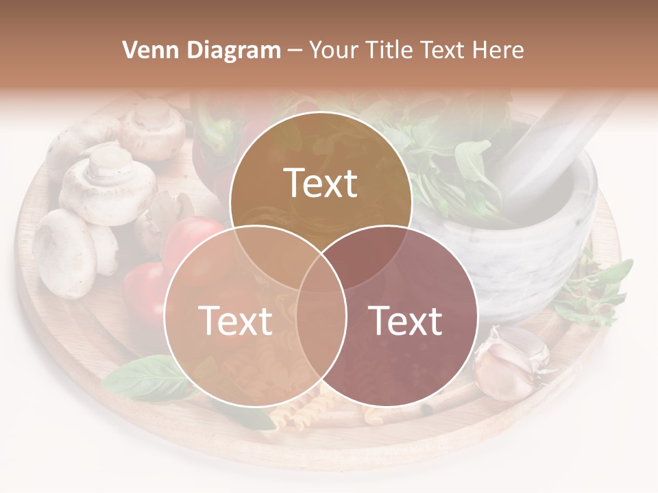 Organic Salad Antioxidant PowerPoint Template