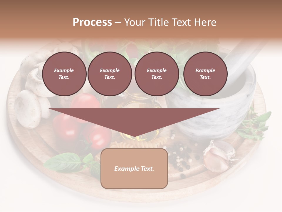 Organic Salad Antioxidant PowerPoint Template