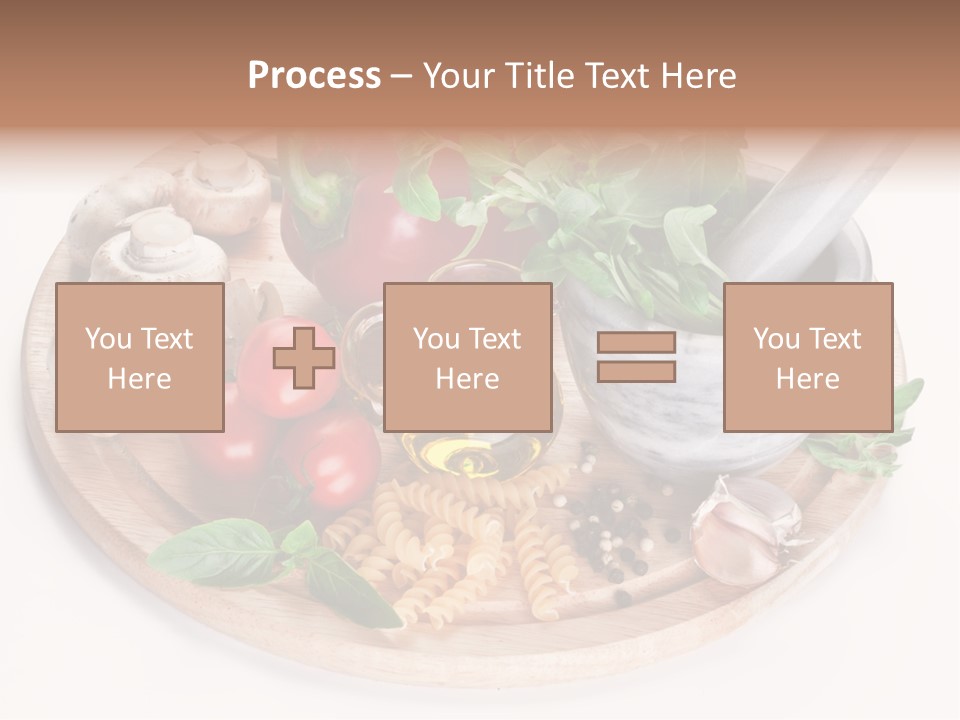 Organic Salad Antioxidant PowerPoint Template