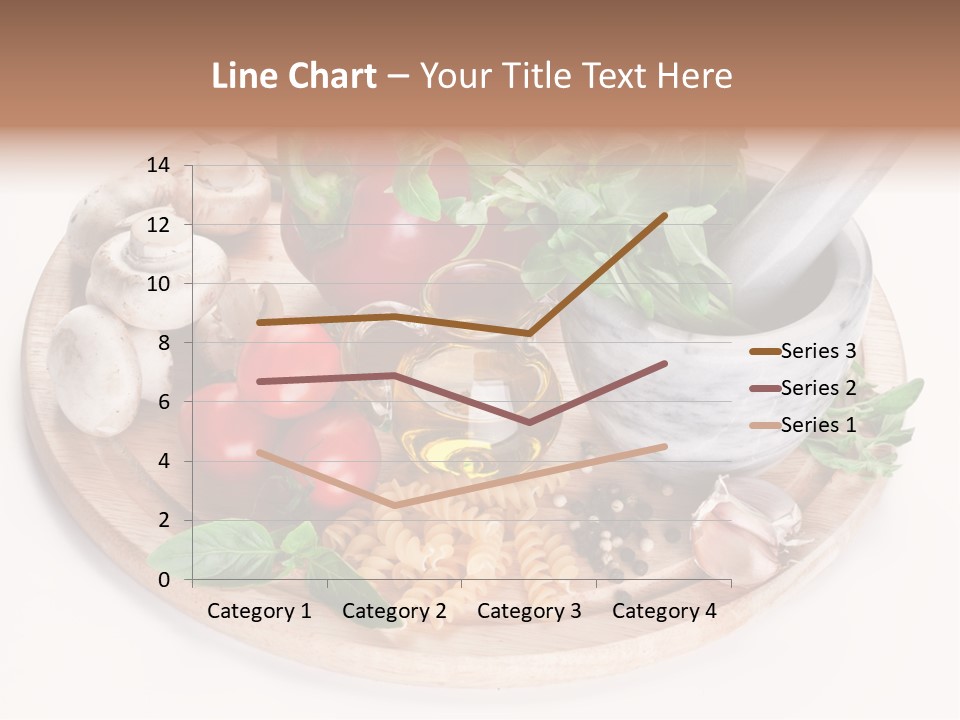 Organic Salad Antioxidant PowerPoint Template
