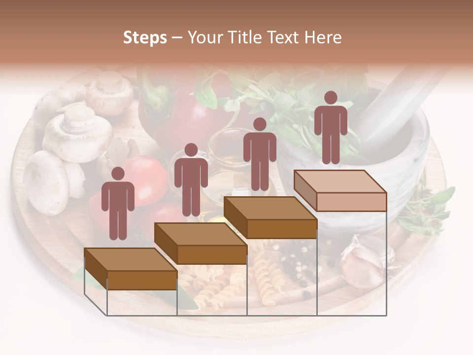 Organic Salad Antioxidant PowerPoint Template