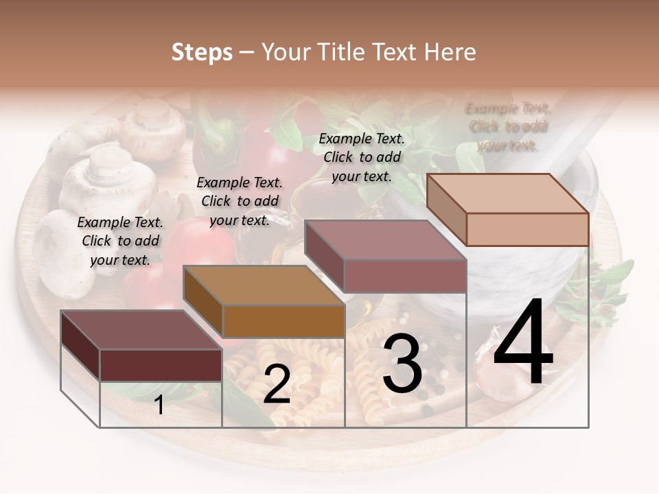 Organic Salad Antioxidant PowerPoint Template