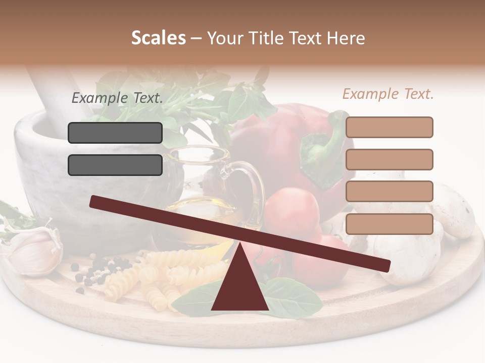 Macaroni Vegetable Oil PowerPoint Template