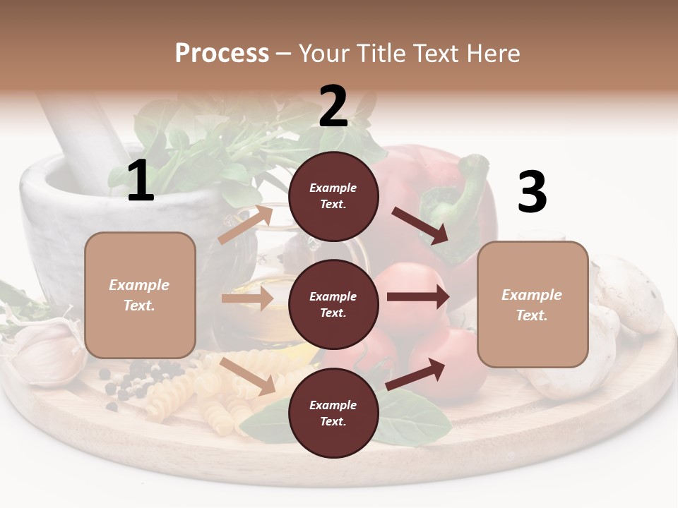 Macaroni Vegetable Oil PowerPoint Template