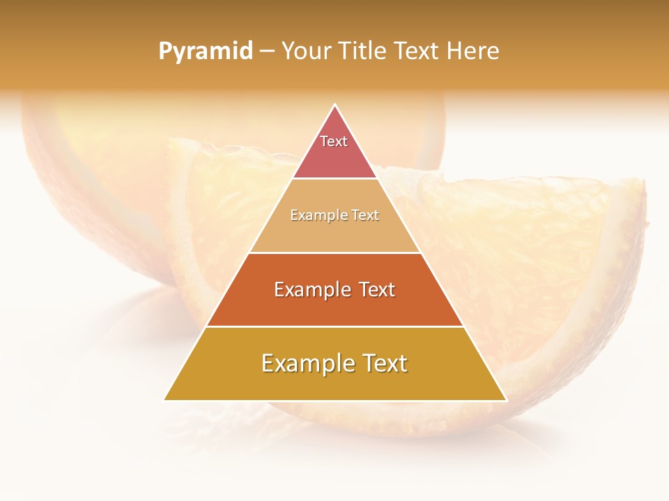 Citrus Section Cut PowerPoint Template