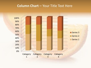 Citrus Section Cut PowerPoint Template