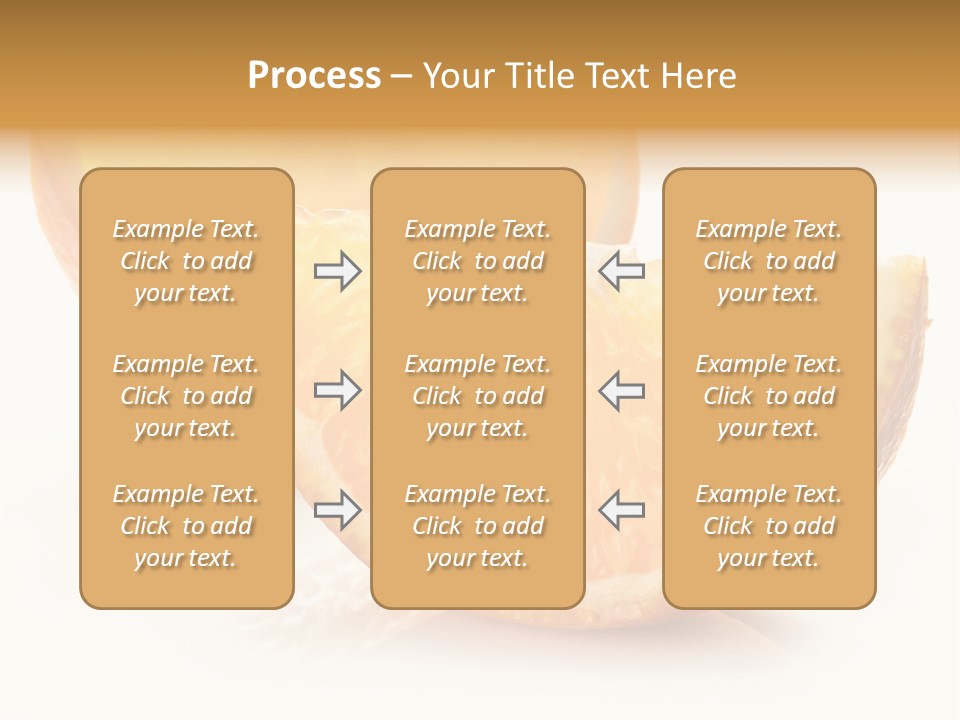 Citrus Section Cut PowerPoint Template