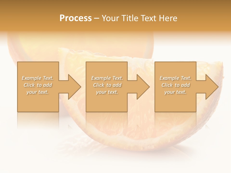 Citrus Section Cut PowerPoint Template