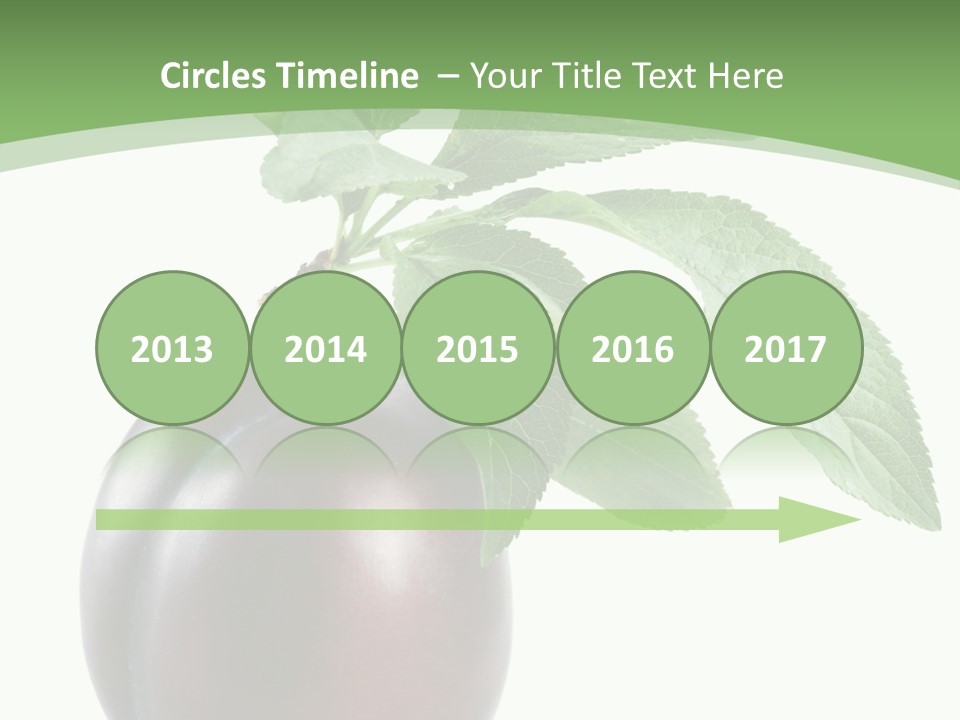 White Yellow Vegetarian PowerPoint Template