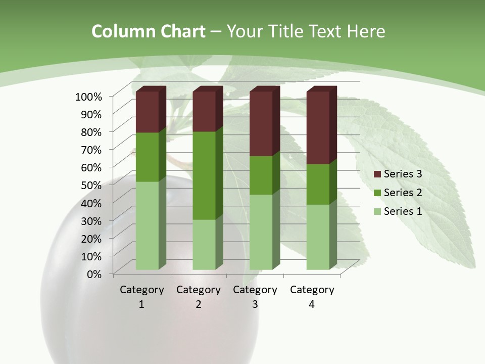 White Yellow Vegetarian PowerPoint Template