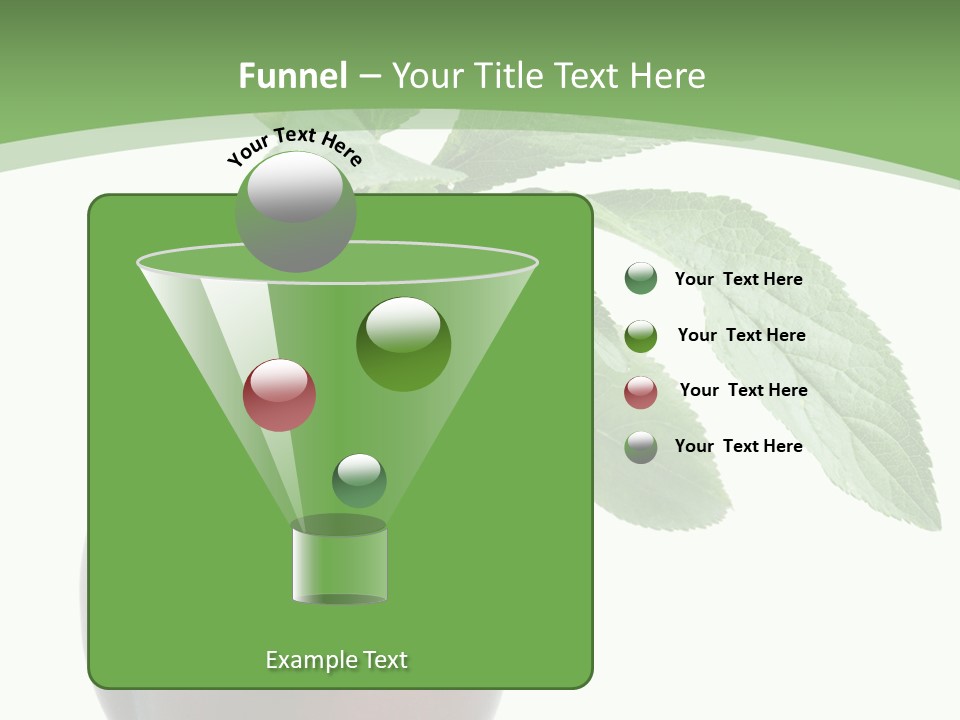 White Yellow Vegetarian PowerPoint Template