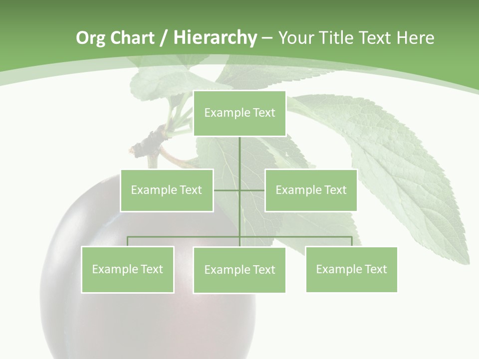 White Yellow Vegetarian PowerPoint Template