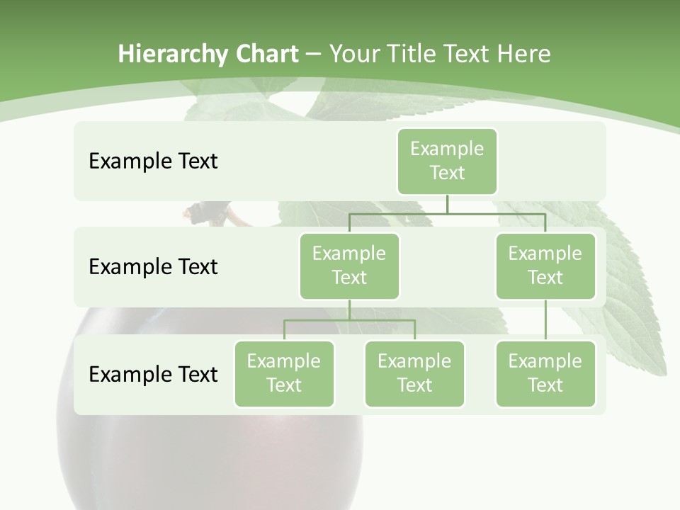 White Yellow Vegetarian PowerPoint Template