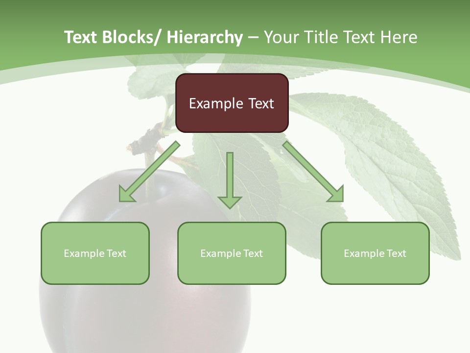 White Yellow Vegetarian PowerPoint Template
