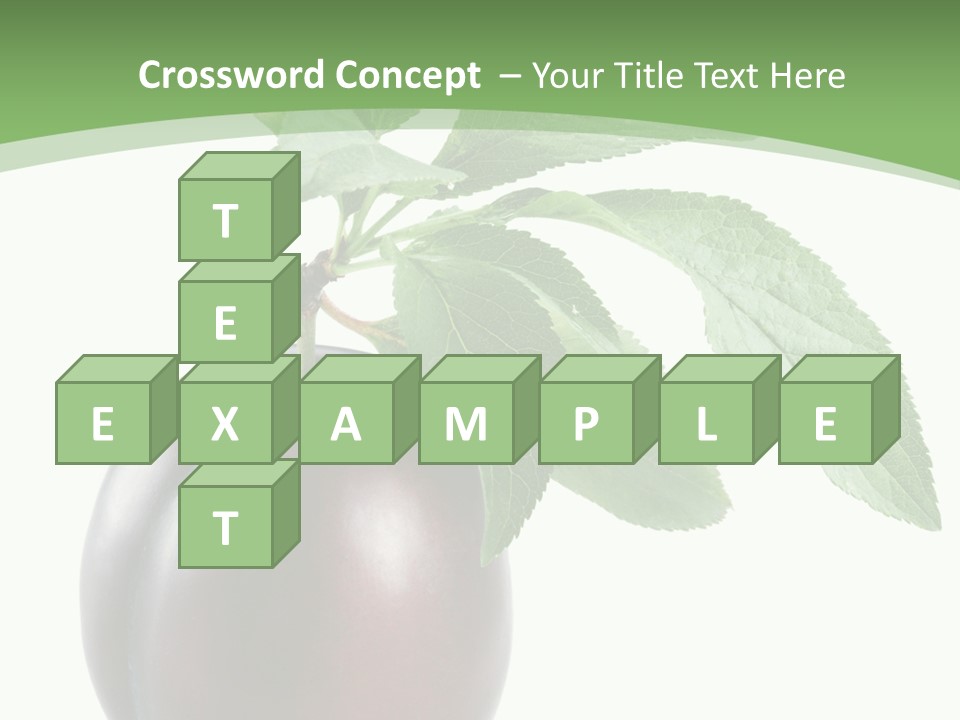 White Yellow Vegetarian PowerPoint Template