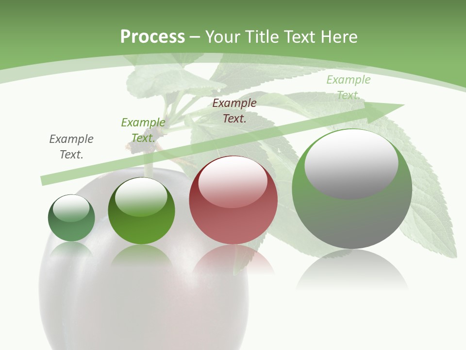 White Yellow Vegetarian PowerPoint Template
